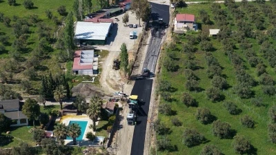 B&uuml;y&uuml;kşehir, Karaağa&ccedil;-Artur yolunu yaza hazırlıyor
