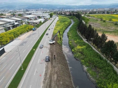 B&uuml;y&uuml;kşehir Nil&uuml;ferin derelerini ıslah ediyor
