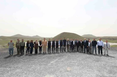 B&uuml;y&uuml;kşehir &ouml;nc&uuml;l&uuml;ğ&uuml;nde hayata ge&ccedil;ecek Konya Jeopark Projesi&rsquo;nde saha incelemesi yapıldı

