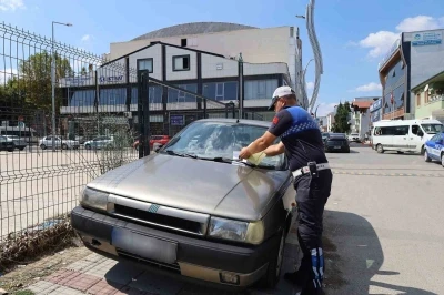 Büyükşehir zabıtası tek tek uyardı
