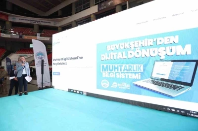 Büyükşehirden muhtarlara dijital kolaylık: Muhtar bilgi sistemi hizmete girdi
