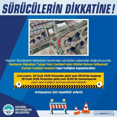 B&uuml;y&uuml;kşehirden s&uuml;r&uuml;c&uuml;lere &lsquo;yol &ccedil;alışması&rsquo; uyarısı
