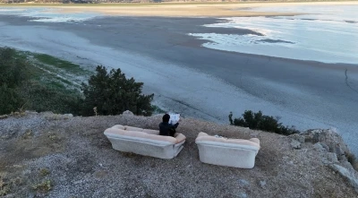 Buzul çağından bu yana Eğirdir Gölü ilk kez ikiye bölündü
