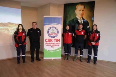 ÇAK-TİM’den kaymakamlık personeline deprem eğitimi
