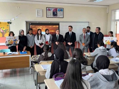 &Ccedil;aldıran M&uuml;ft&uuml;l&uuml;ğ&uuml;nden &ouml;ğretmenlere "Ge&ccedil;miş Olsun" &ccedil;i&ccedil;eği
