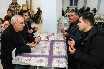 &Ccedil;ameli Belediyesinin iftar sofrası Karabayır&rsquo;da kuruldu
