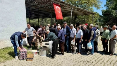 &Ccedil;an&rsquo;da geleneksel ilk k&ouml;y hayrı yapıldı
