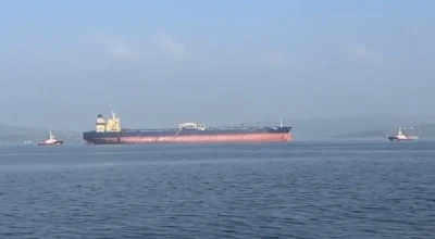 &Ccedil;anakkale Boğazı&rsquo;nda tanker makine arızası yaptı
