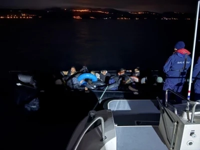 &Ccedil;anakkale&rsquo;de 29 ka&ccedil;ak g&ouml;&ccedil;men yakalandı
