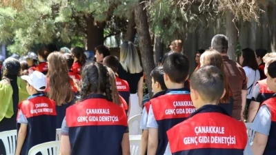 &Ccedil;anakkale&rsquo;de Gen&ccedil; Gıda Denet&ccedil;ileri yetiştirilmeye devam ediliyor

