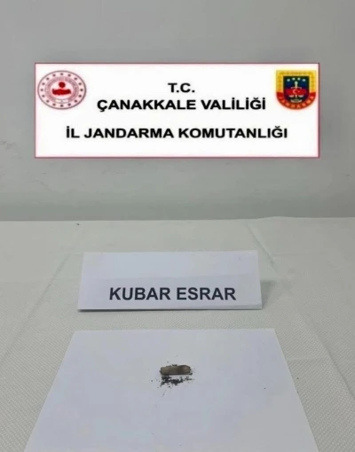 &Ccedil;anakkale&rsquo;de uyuşturucu operasyonu: 1 tutuklama
