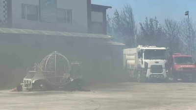 Çanakkale’de yangın işletmelere işletmelere sıçradı
