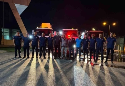 Çanakkale’deki orman yangınına Sakarya’dan destek
