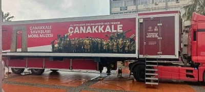 &Ccedil;anakkale Savaşları Mobil M&uuml;zesi Aliağa&rsquo;da
