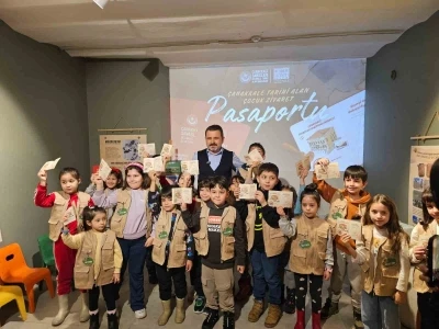 &Ccedil;anakkale Tarihi Alan&rsquo;da &Ccedil;ocuk Ziyaret Pasaportu projesi hayata ge&ccedil;irildi
