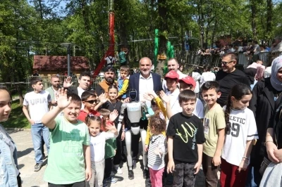 Canik Macera Parkı&rsquo;nda ilk g&uuml;n rekoru: 10 bin ziyaret&ccedil;i
