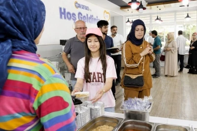 Canik&rsquo;te aşure ikramı
