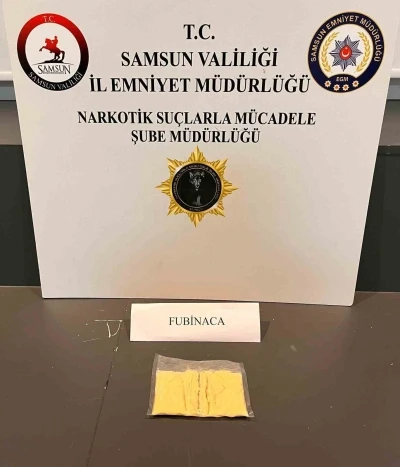 Canik&rsquo;te sentetik uyuşturucu ele ge&ccedil;irildi
