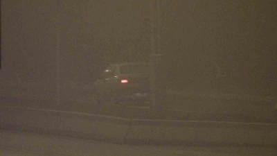 &Ccedil;ankırı&rsquo;da etkili olan sis g&ouml;r&uuml;ş mesafesini 50 metreye d&uuml;ş&uuml;rd&uuml;
