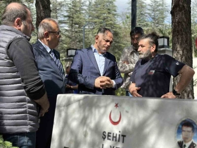 &Ccedil;ankırı&rsquo;da şehitler dualarla anıldı
