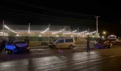 Çankırı’da zincirleme trafik kazası: 9 yaralı
