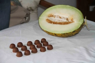 Çankırı’nın meşhur kavunu çikolatayla birleşti, vatandaşlar hayran kaldı
