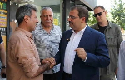 Canpolat vatandaşlarla buluşmayı sürdürüyor
