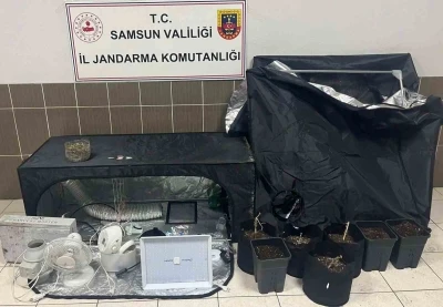 &Ccedil;arşamba&rsquo;da jandarmadan uyuşturucu operasyonu
