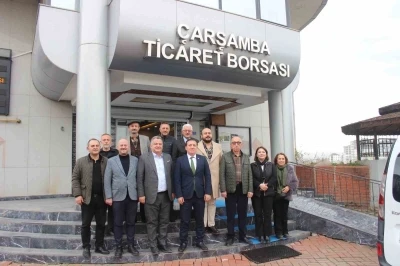&Ccedil;arşamba&rsquo;nın &uuml;retim ve ticaret g&uuml;c&uuml; konuşuldu

