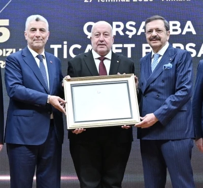 &Ccedil;arşamba Ticaret Borsası &rsquo;5 yıldızlı borsa&rsquo; stat&uuml;s&uuml;n&uuml; korudu
