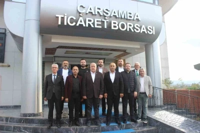 Çarşambaspor yönetimi yeni hedeflerini ÇTB ile paylaştı
