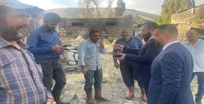 Çat, Kırmızıtaş köyünde incelemelerde bulundu
