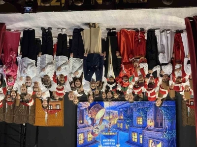 &Ccedil;atalca&rsquo;da minik &ouml;ğrenciler ve &ouml;ğretmenlerinden Ramazan ayı şenliği
