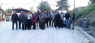 &Ccedil;aybaşı&rsquo;nda tamamlanan yol &ccedil;alışmaları vatandaşı memnun etti
