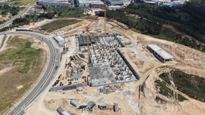 &Ccedil;ayırova Devlet Hastanesinin inşaatı hızla y&uuml;kseliyor
