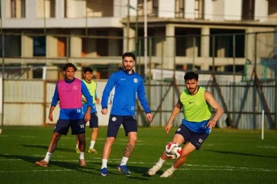 &Ccedil;aykur Rizespor, Beşiktaş hazırlıklarını s&uuml;rd&uuml;rd&uuml;
