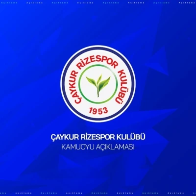 &Ccedil;aykur Rizespor&rsquo;dan kırmızı kart ve iptal edilen gol tepkisi
