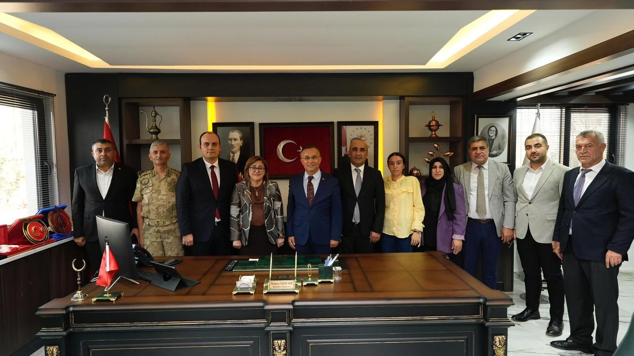 Çeber ve Şahin'den Başkan Özdemir'e Ziyaret!