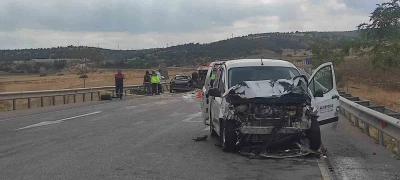 Çekerek’te trafik kazası 1 ölü 3 yaralı
