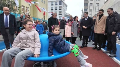 &Ccedil;ekmek&ouml;y&rsquo;de "Susam Sokağı" hizmete a&ccedil;ıldı
