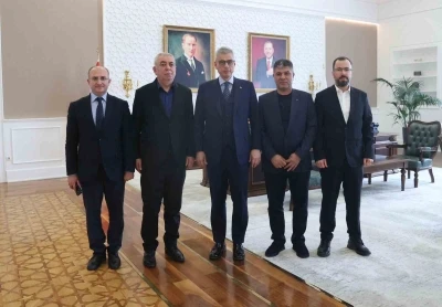 Celal &Ccedil;oban, Bakan Memişoğlu ile g&ouml;r&uuml;şt&uuml;
