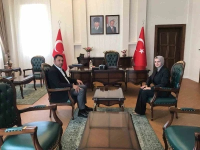 Cengiz&rsquo;den Kaymakam Bayguş&rsquo;a hayırlı olsun ziyareti
