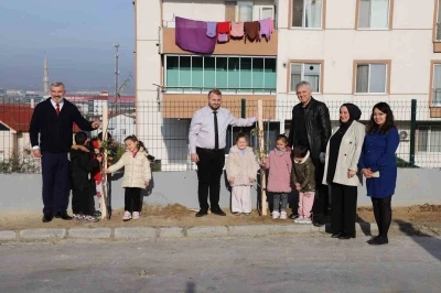 Çerkezköy TSO 30 adet meyve fidanı dikti
