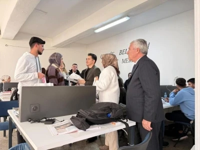 &Ccedil;ermik Belediyesi sınavlara hazırlanan gen&ccedil;lere kaynak yardımında bulundu
