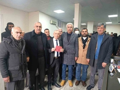 &Ccedil;ermik Esnaf ve Sanatkarlar Odası Başkanı &Ouml;zdemir g&uuml;ven tazeledi
