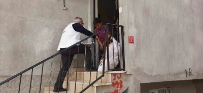 &Ccedil;ermik&rsquo;te 88 yetim aileye ayni ve nakdi yardım

