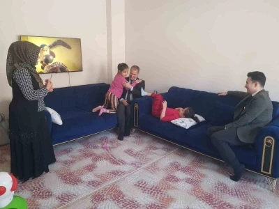 Çermik’te engelli bireyler unutulmadı
