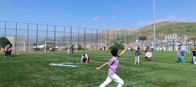 &Ccedil;ermikte u&ccedil;urtma şenliği d&uuml;zenlendi
