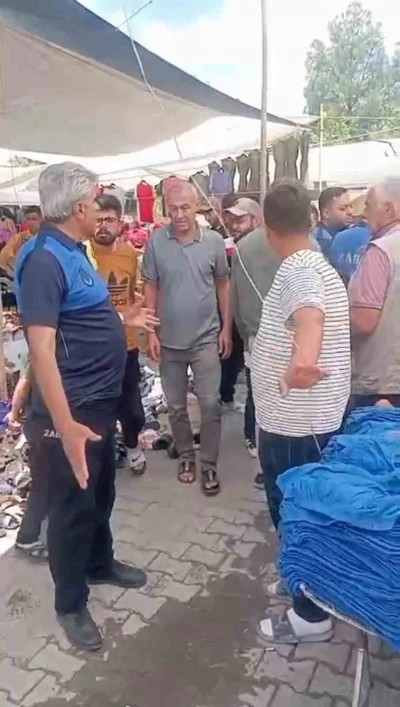 Ceylanpınar zabıtasından tepki &ccedil;eken davranış
