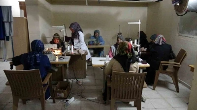 Cezaevi lojmanlarından &uuml;retime
